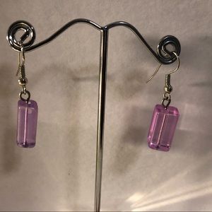 Glass bead earrings